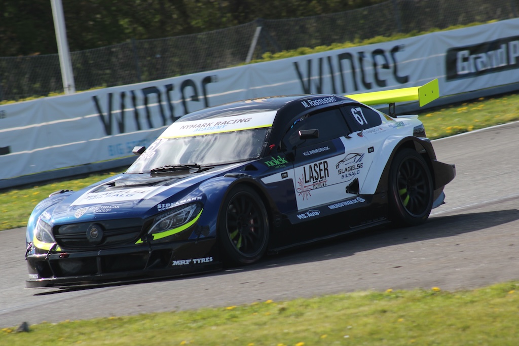 Mads Rasmussen - Udfordrende weekend med plads til jubel hos Nymark Racing Academy.
(Foto: Motorsporten.dk)